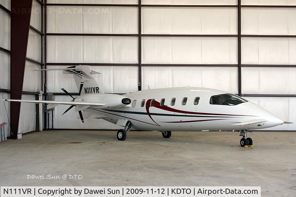 N111VR, 1991 Piaggio P-180 Avanti C/N 1006, dentom