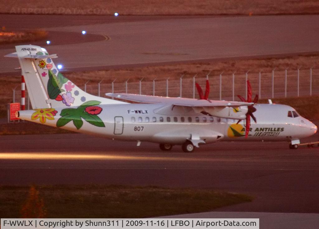 F-WWLX, 2009 ATR 42-500 C/N 807, C/n 807