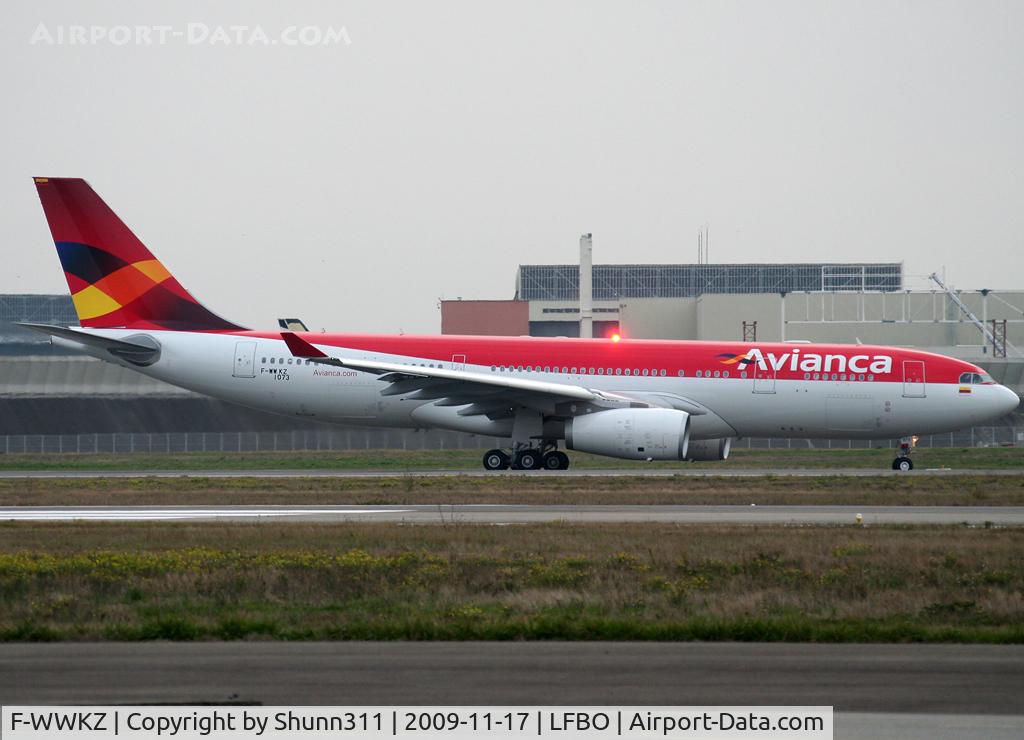 F-WWKZ, 2009 Airbus A330-243 C/N 1073, C/n 1073 - To be N973AV