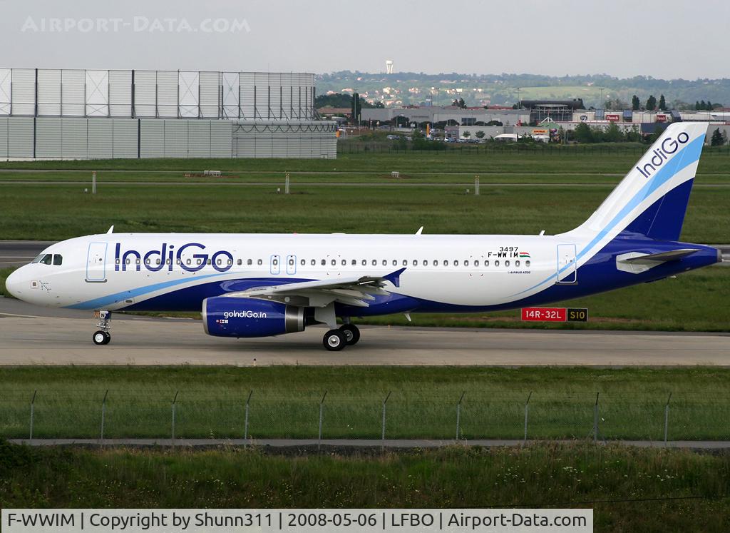 F-WWIM, 2008 Airbus A320-232 C/N 3497, C/n 3497 - To be VT-INT