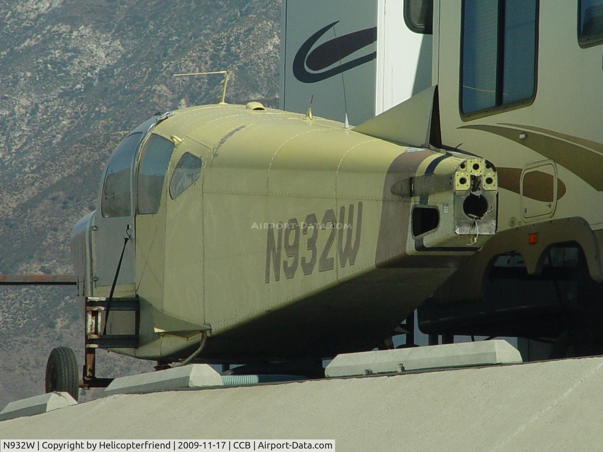N932W, 1969 SIAI-Marchetti S-205-22R C/N 4180, Torn down and hidden