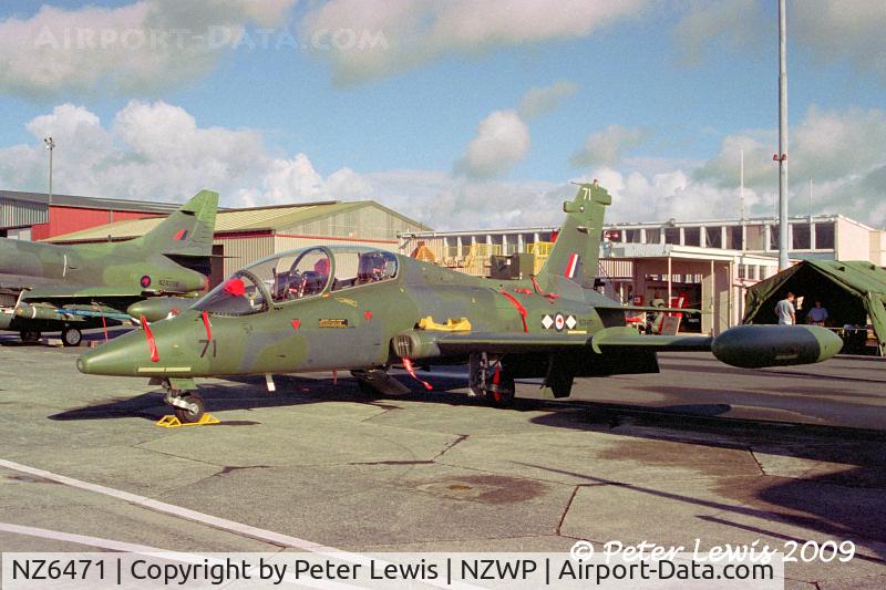 NZ6471, 1991 Aermacchi MB-339CB C/N 6802/175, 14 SQN based at RNZAF Ohakea