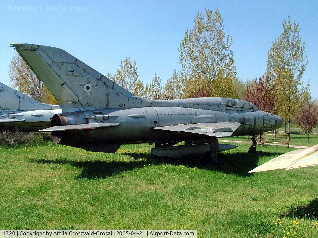 1320, 1963 Mikoyan-Gurevich MiG-21U-400 C/N 661320, Alsonemedi Wreck Ranch name in a collection, a quite bad state. They transported it onto unknown place since then.