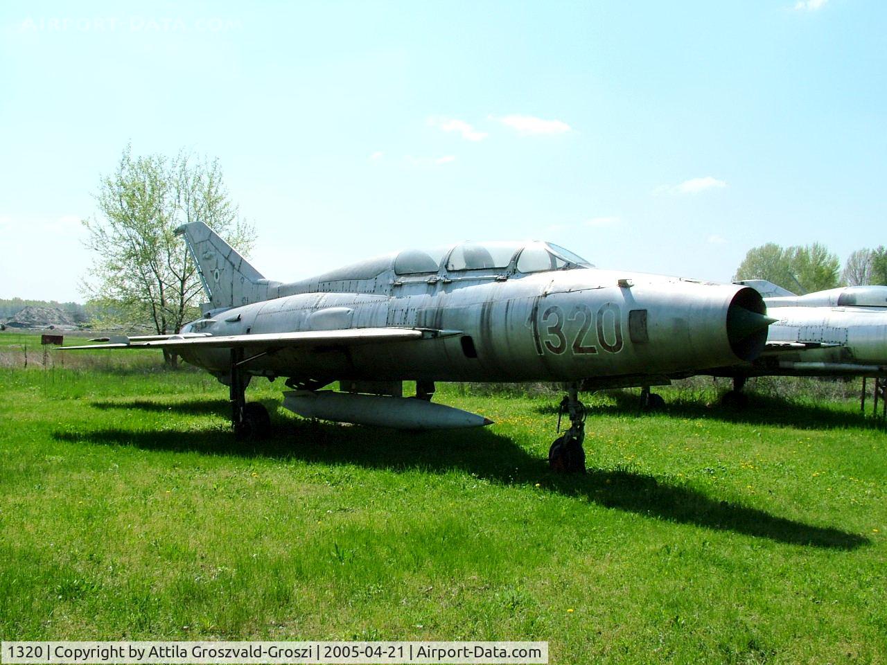 1320, 1963 Mikoyan-Gurevich MiG-21U-400 C/N 661320, Alsonemedi Wreck Ranch name in a collection, a quite bad state. They transported it onto unknown place since then.
