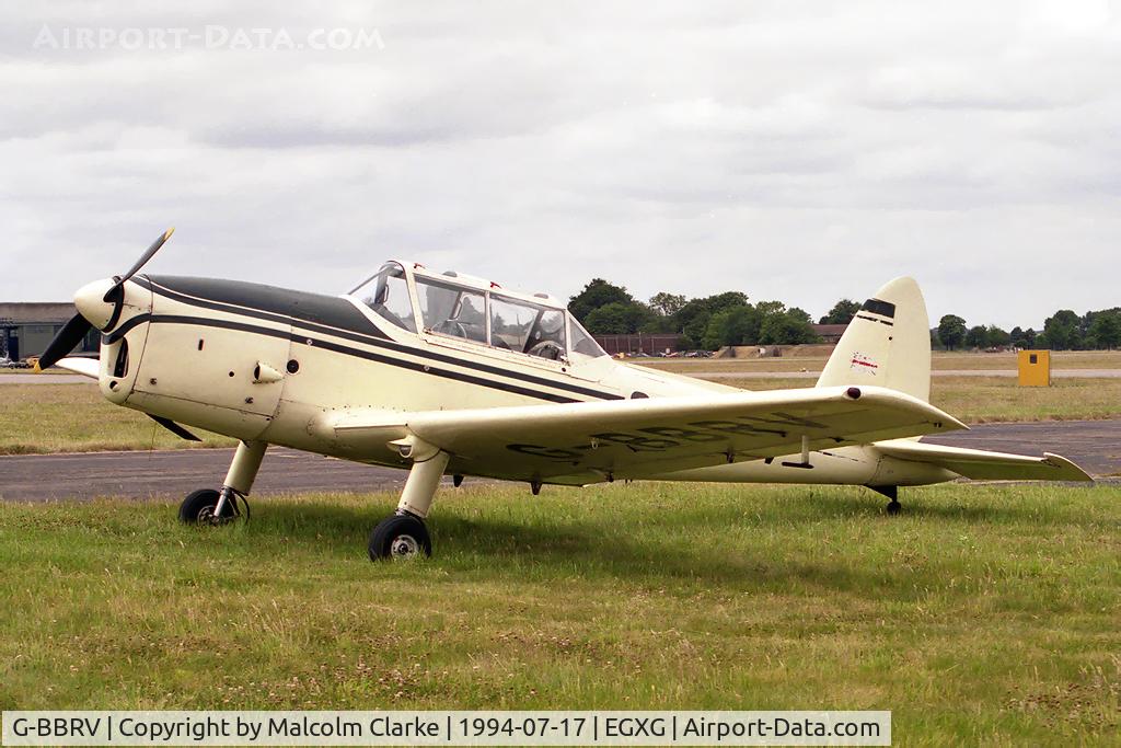 G-BBRV, 1951 De Havilland DHC-1 Chipmunk T.10 C/N C1/0284, De Havilland DHC-1 Chipmunk 22 at the SSAFA Air Display, RAF Church Fenton in July 1994.