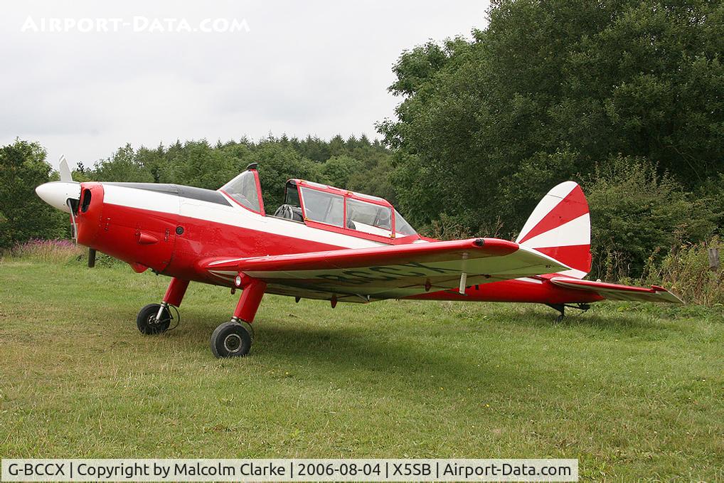 G-BCCX, 1952 De Havilland DHC-1 Chipmunk 22 (Lycoming) C/N C1/0531, De Havilland DHC-1 Chipmunk 22. Ex RAF WG481 at Sutton Bank, North Yorks, UK in 2006.