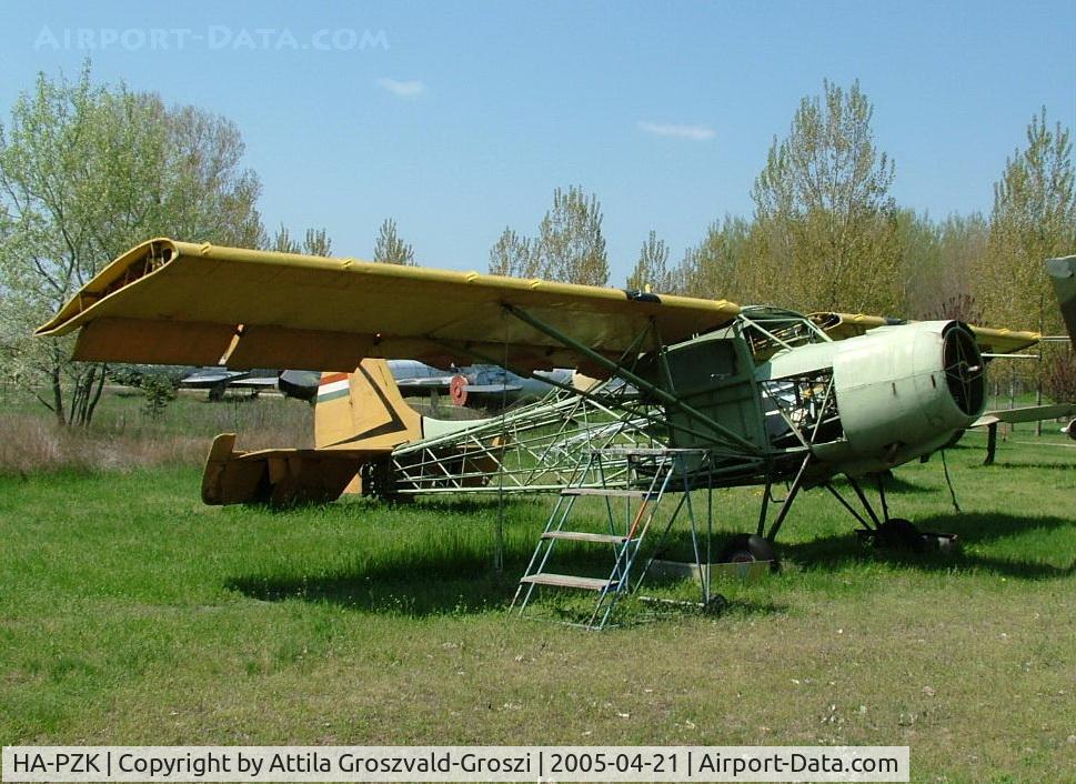 HA-PZK, 1959 PZL-Okecie PZL-101A Gawron C/N 21012, Alsonemedi Wreck Ranch name in a collection, a quite bad state. They transported it onto unknown place since then.