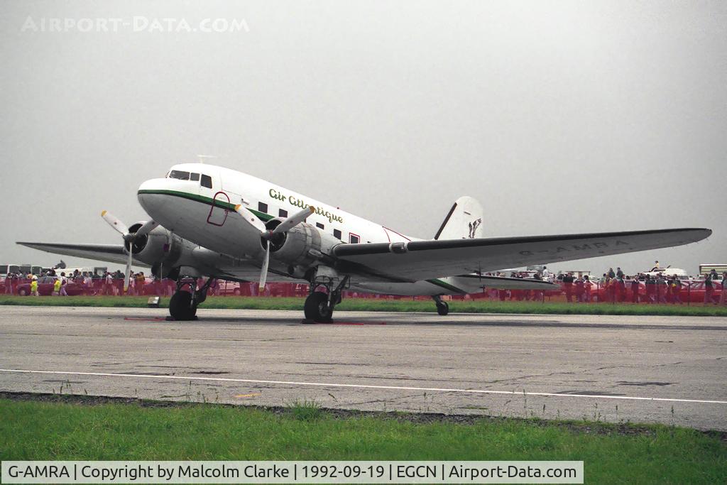 G-AMRA, 1944 Douglas DC-3C (C-47B-15-DK) C/N 15290, Douglas C-47B Dakota Mk4 (DC-3A.) At RAF Finningley's Air Show in 1992