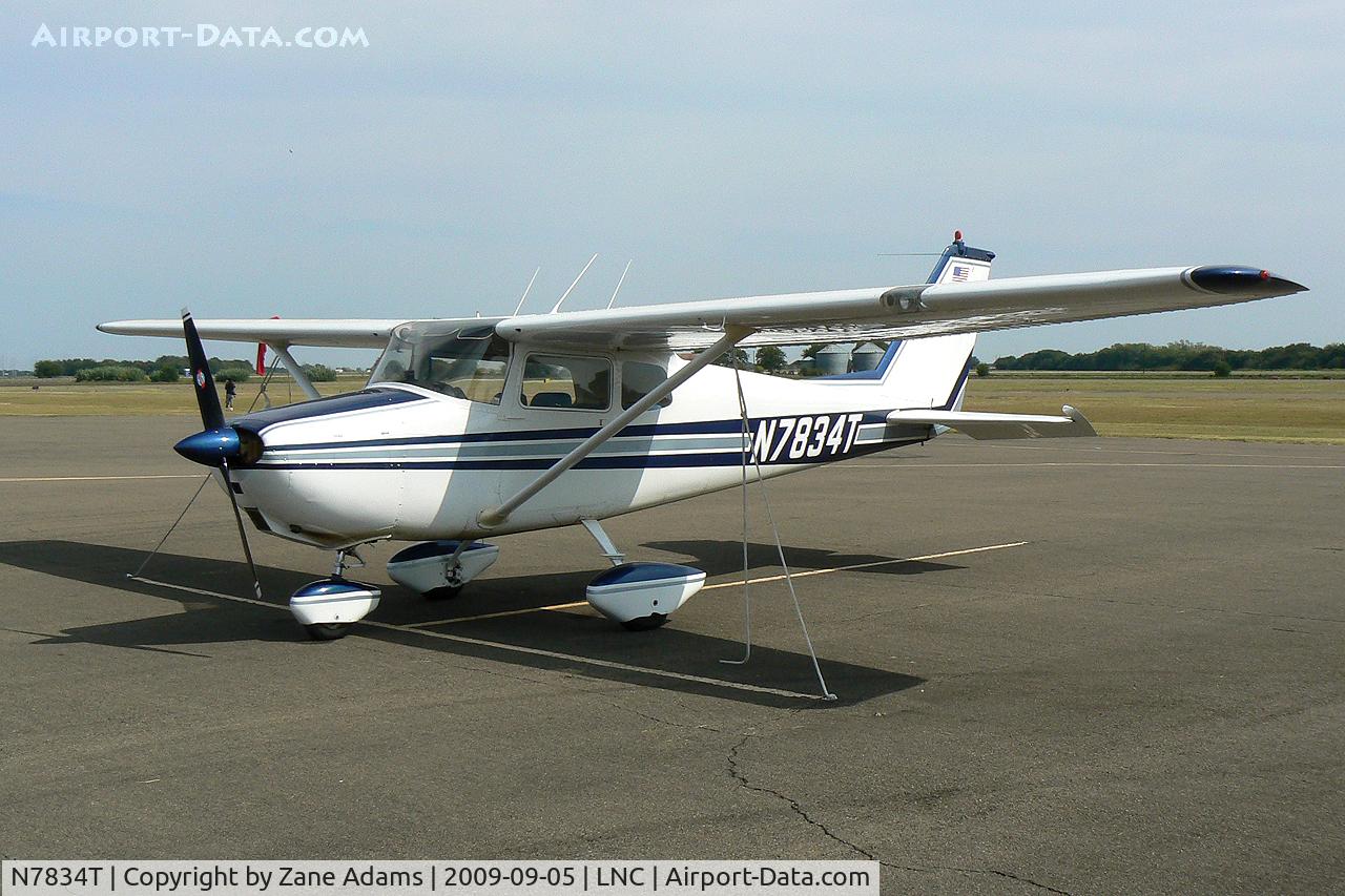 N7834T, 1960 Cessna 172A C/N 47434, At Lancaster Airport, Texas