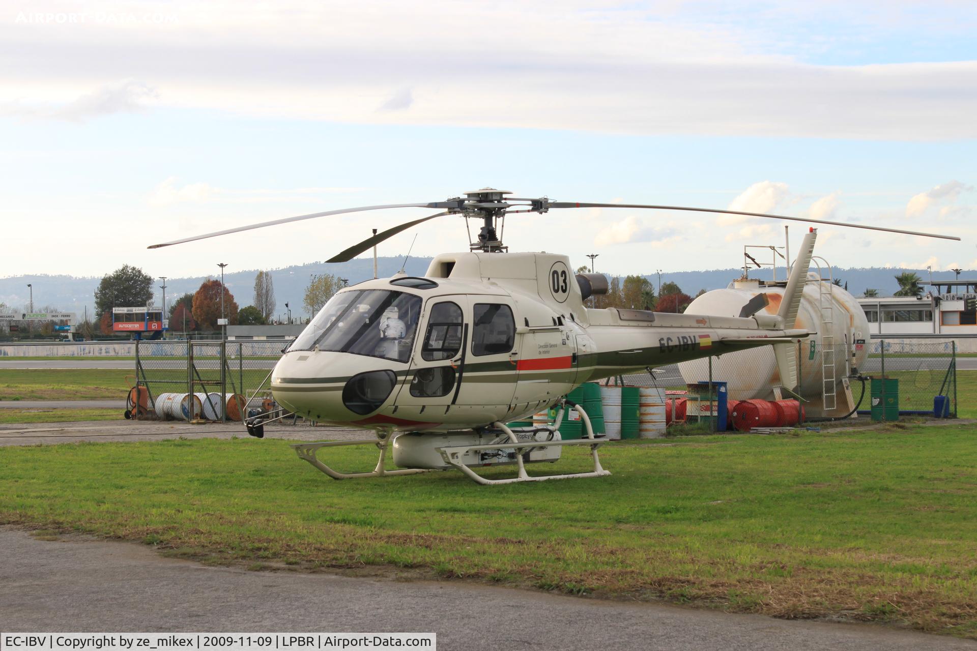 EC-IBV, Aerospatiale AS-350B-3 Ecureuil C/N 3489, AS 350
