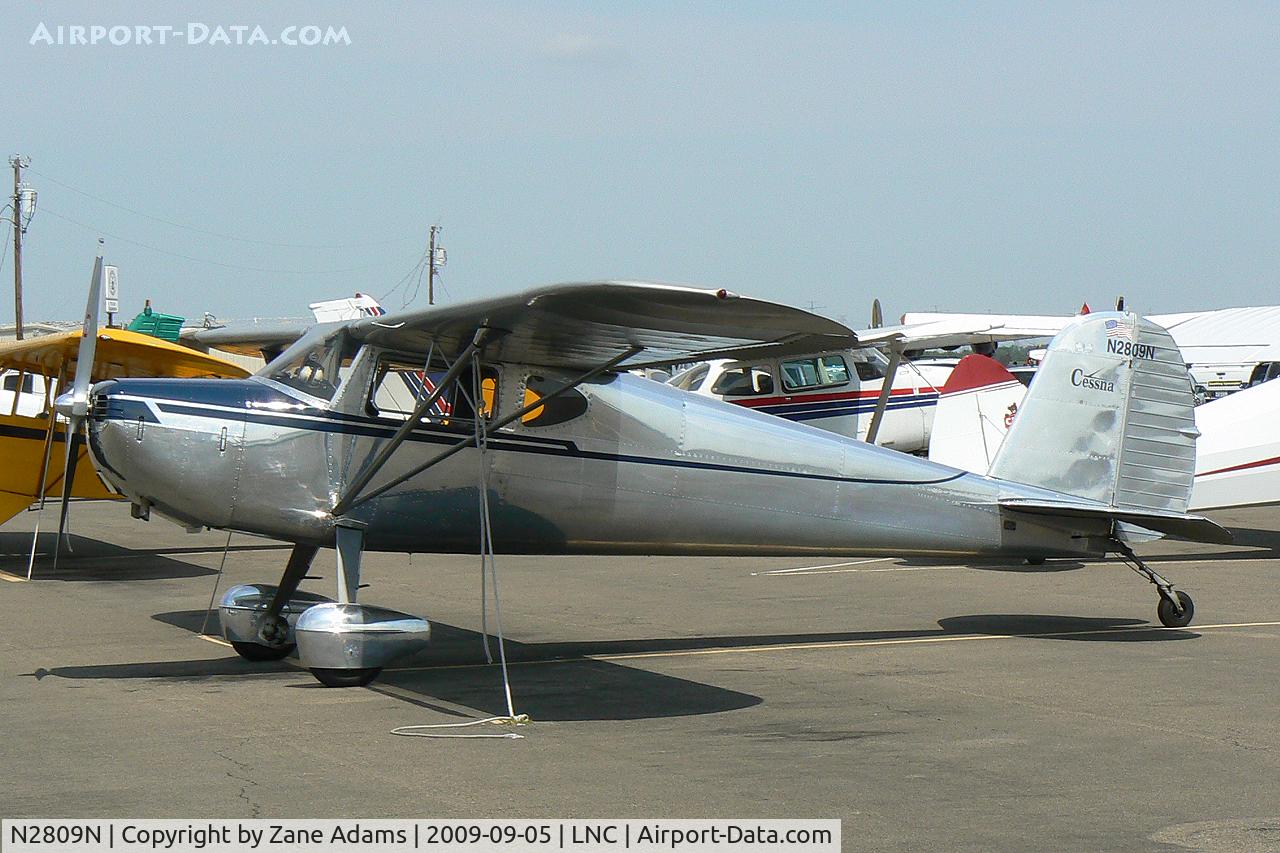 N2809N, 1947 Cessna 140 C/N 13070, At Lancaster Airport, Texas