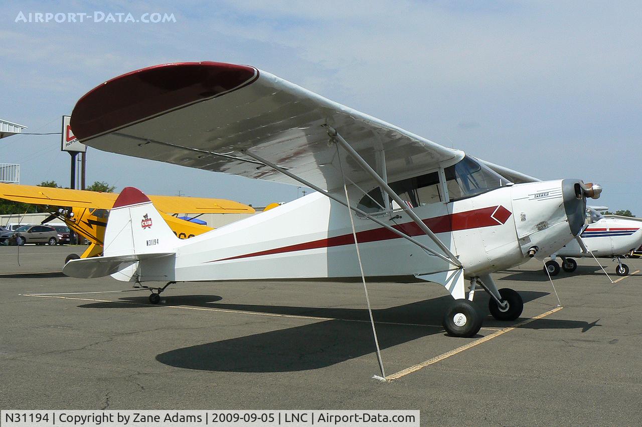 N31194, 1940 Piper J4A C/N 4-1280, At Lancaster Airport, Texas