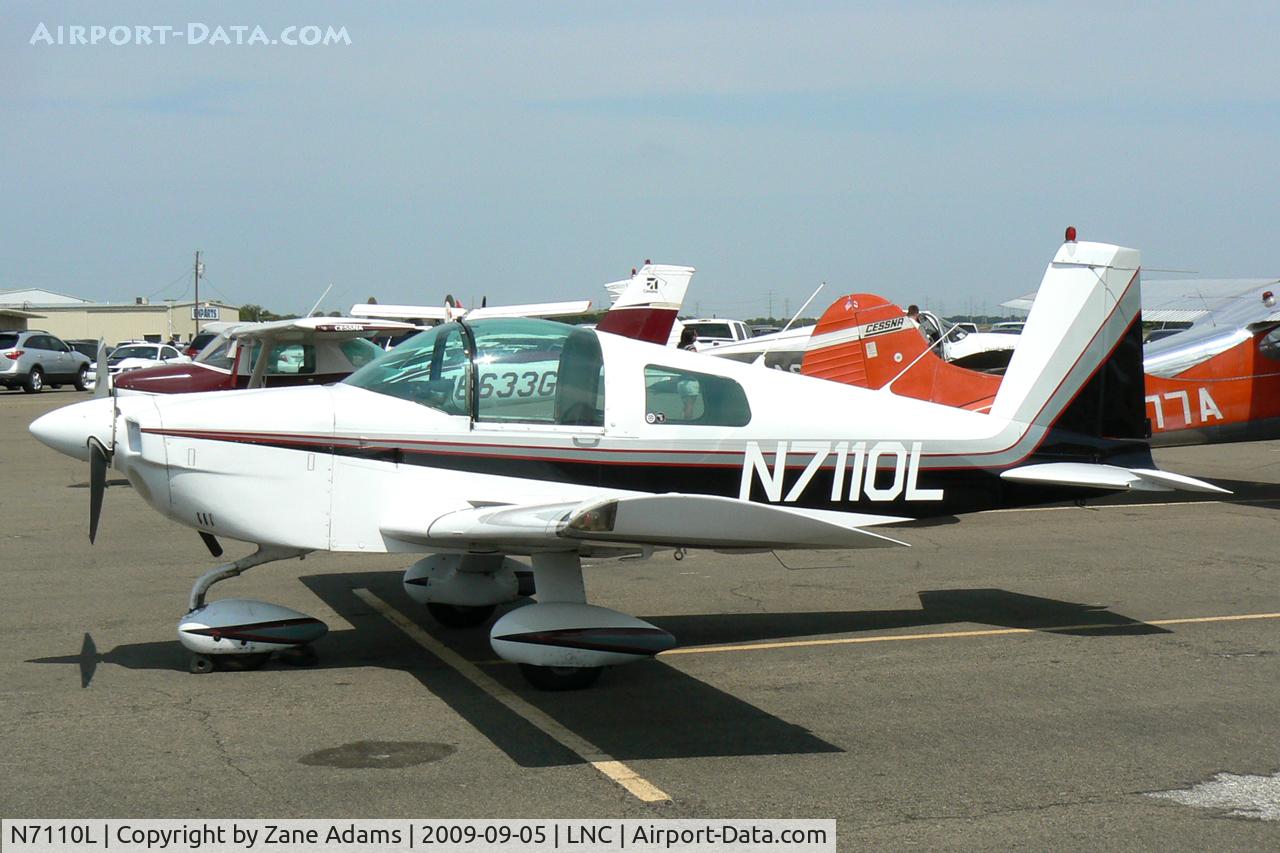 N7110L, 1976 Grumman American AA-1B Trainer C/N AA1B-0610, At Lancaster Airport, Texas