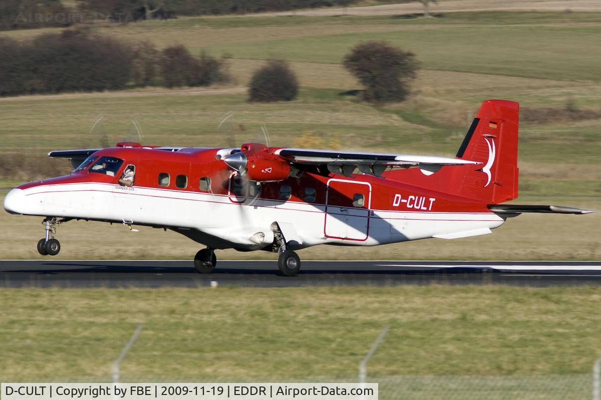 D-CULT, 1989 Dornier 228-212 C/N 8192, touchdown RW27