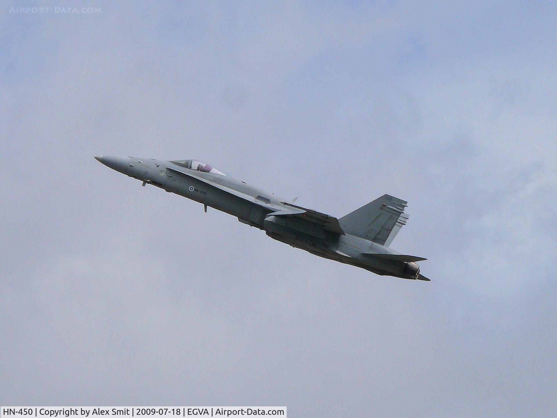 HN-450, McDonnell Douglas F-18C Hornet C/N 1480, McDonnell Douglas F-18C Hornet HN-450 Finnish Air Force