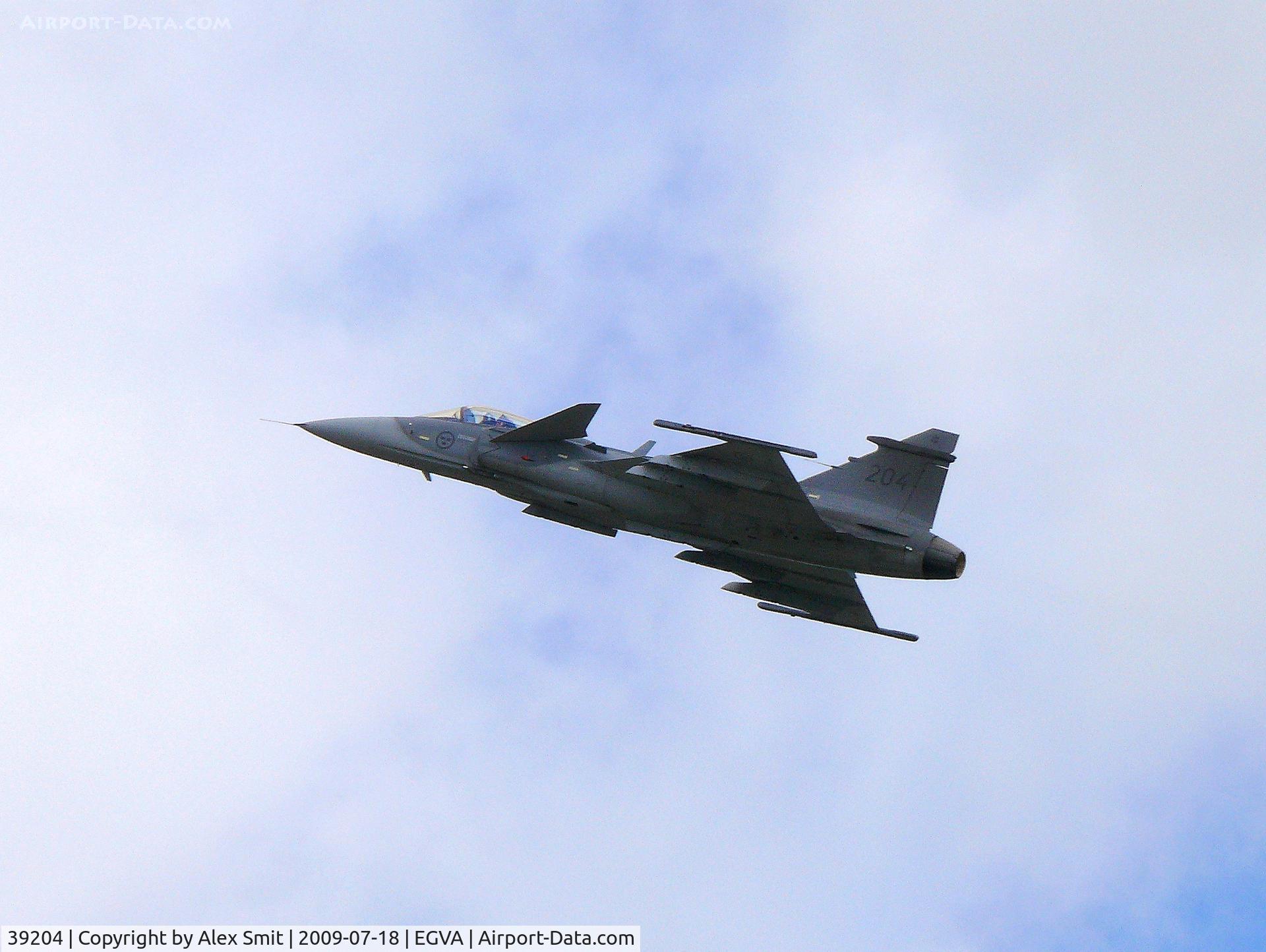 39204, Saab JAS-39A Gripen C/N 39204, Saab JAS39A Gripen 39204 Swedish Armed Forces