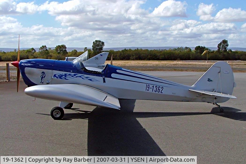 19-1362, Anglin Spacewalker C/N 1, This microlight seen at its home base of Serpentine Western Australia.