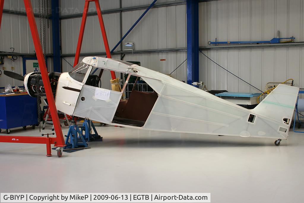 G-BIYP, 1952 Piper PA-20-135 Pacer Pacer C/N 20-802, On re-build.