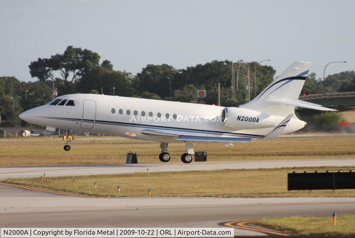N2000A, 2008 Dassault Falcon 2000EX C/N 151, Falcon 2000EX