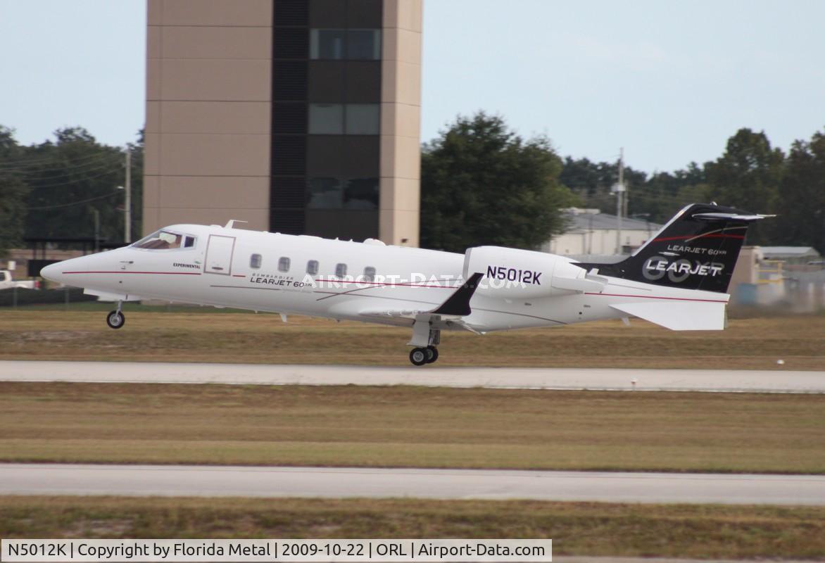 N5012K, 2008 Learjet 60XR C/N 60-341, Lear 60