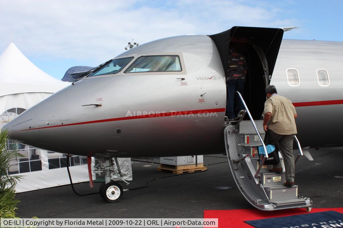 OE-ILI, 2005 Bombardier Challenger 850 (CL-600-2B19) C/N 8048, CRJ-200 from Austria