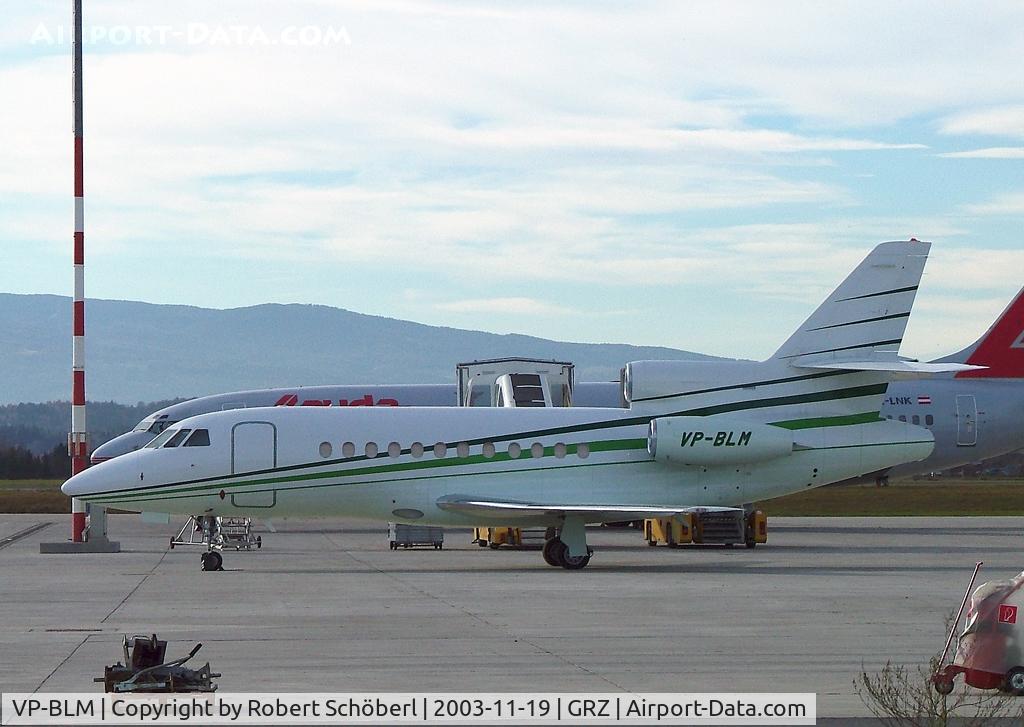 VP-BLM, 1989 Dassault Falcon 900 C/N 72, Flight to GRZ