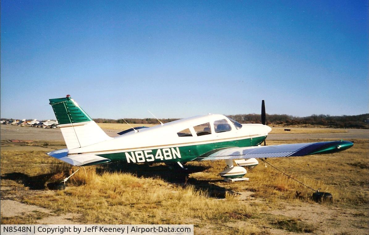 N8548N, 1969 Piper PA-28-235 C/N 28-11347, Just after I painted it