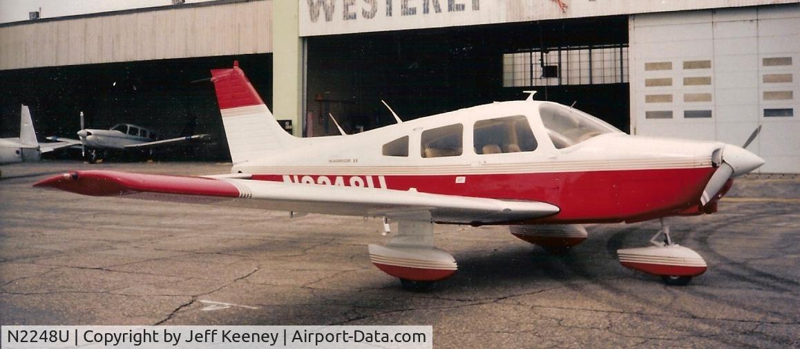 N2248U, 1979 Piper PA-28-161 C/N 28-7916316, Just after I painted it, 1997?