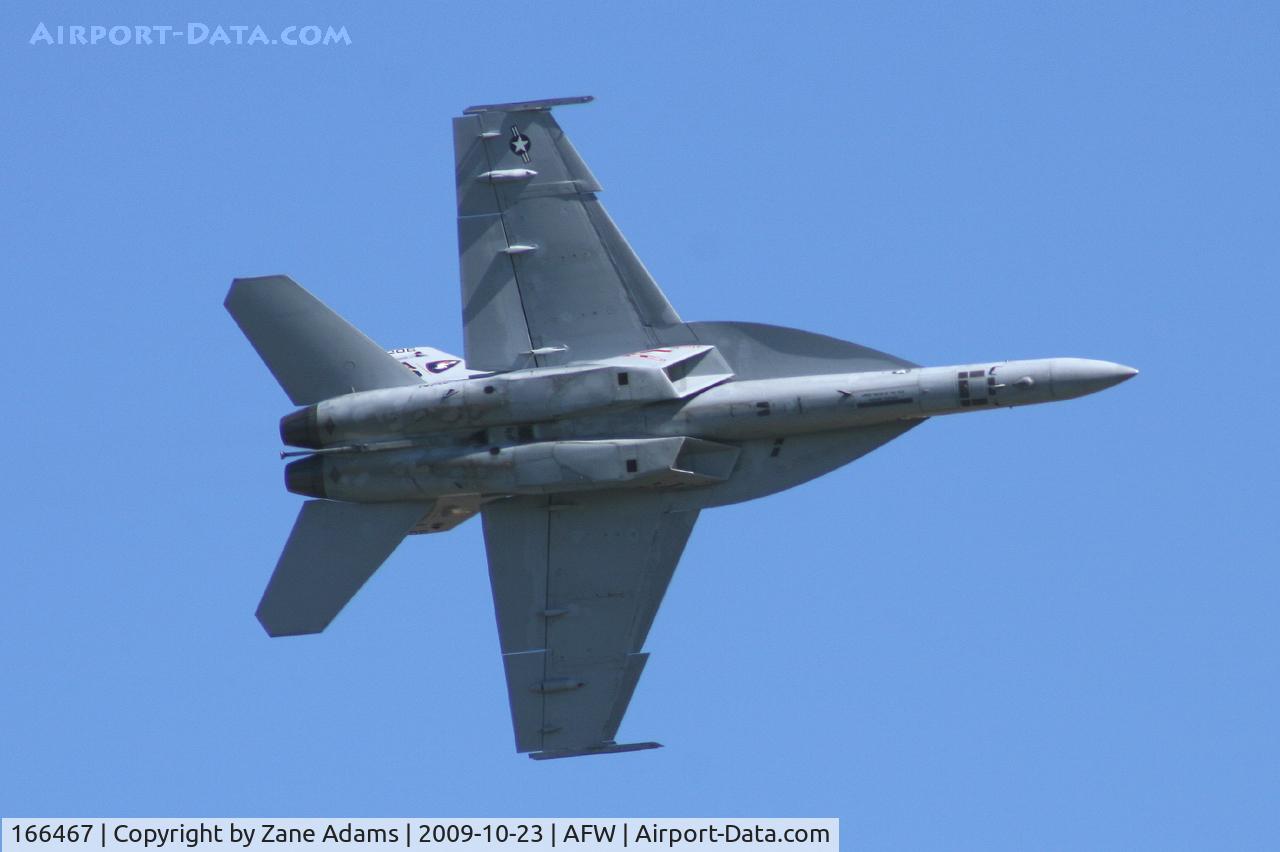 166467, Boeing F/A-18F Super Hornet C/N F102, Super Hornet Demo at the 2009 Alliance Fort Worth Airshow