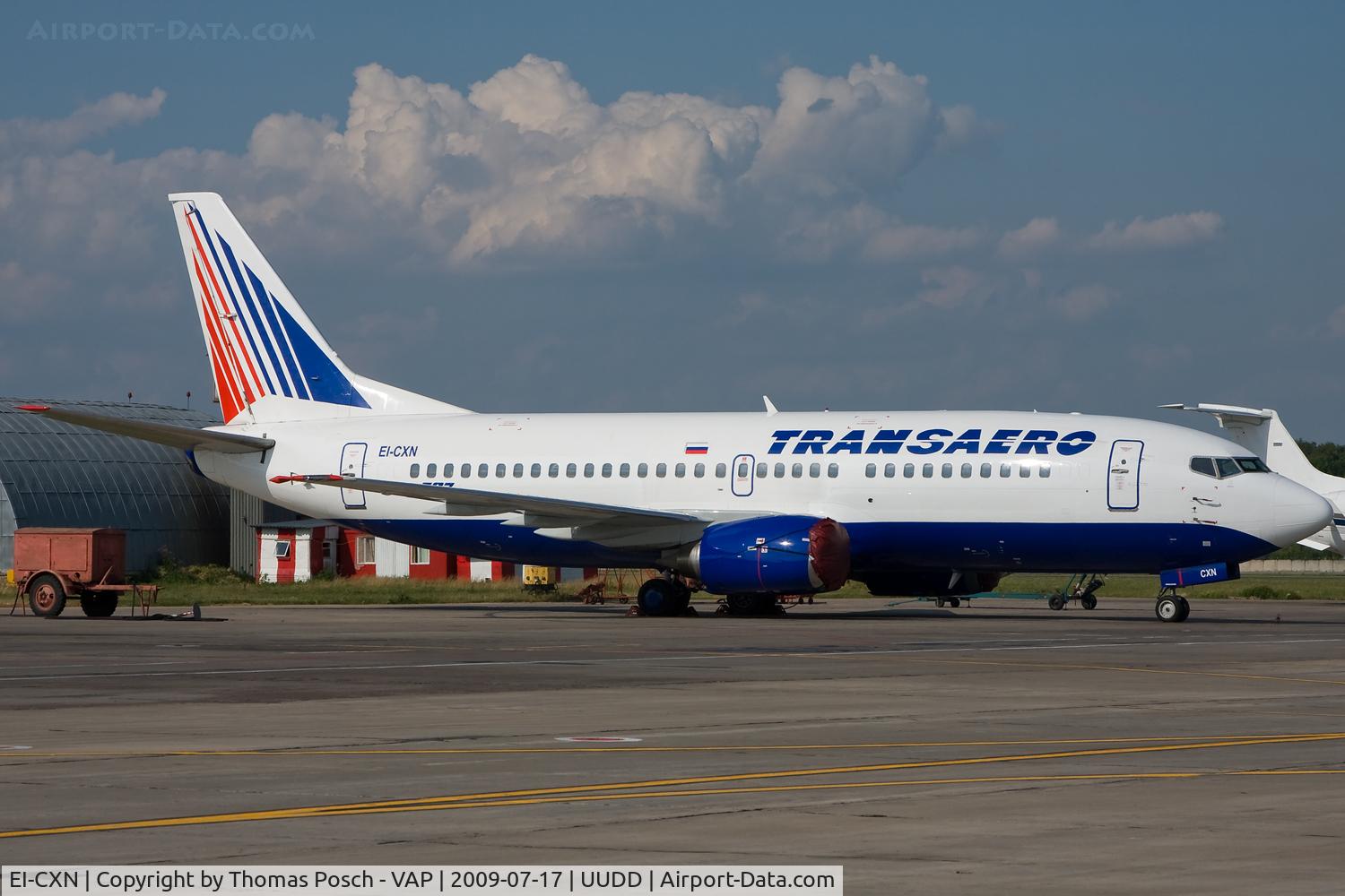 EI-CXN, 1987 Boeing 737-329 C/N 23772, Transaero Airlines