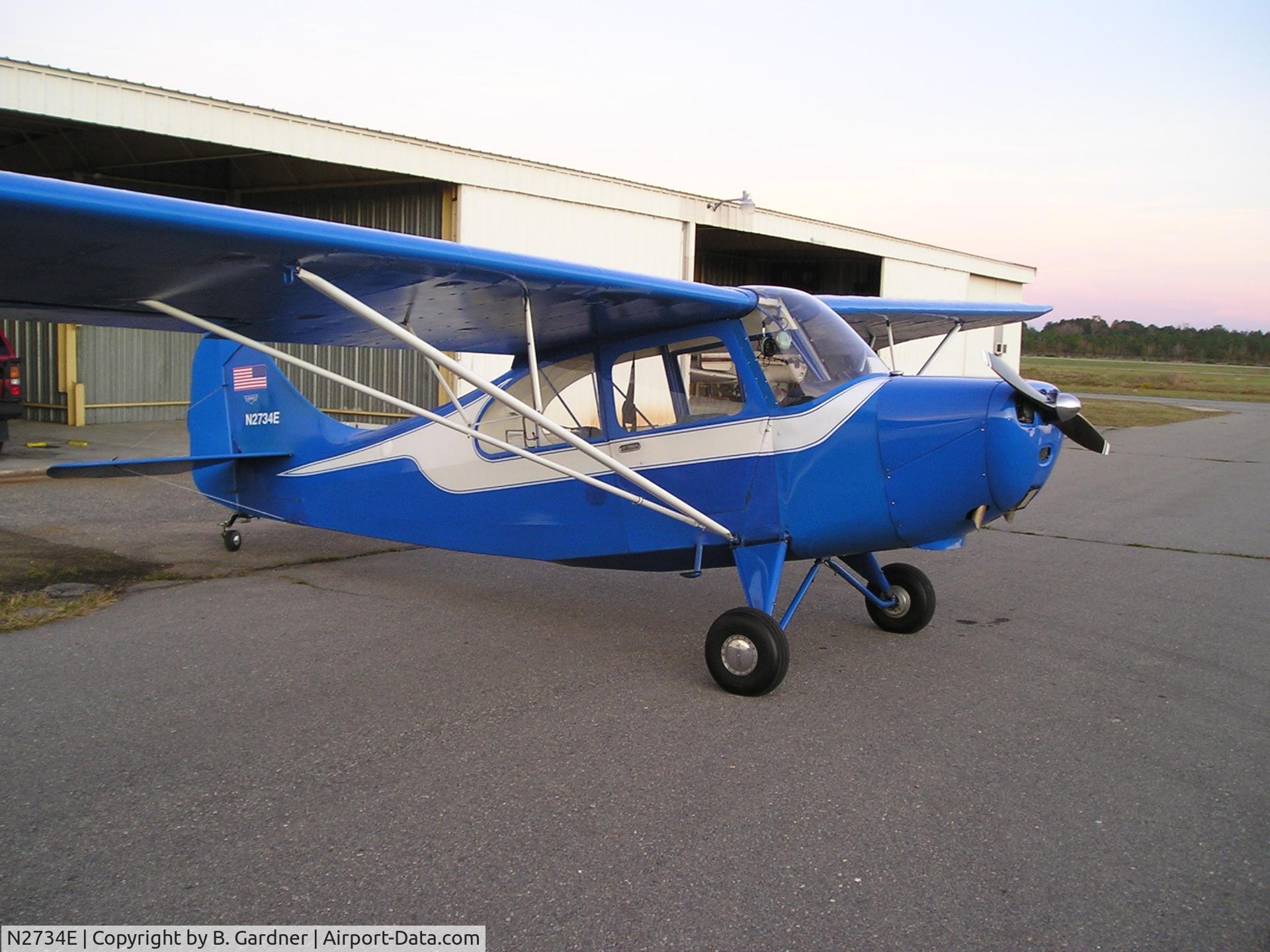 N2734E, Aeronca 7AC Champion C/N 7AC-6315, Fall Afternoon