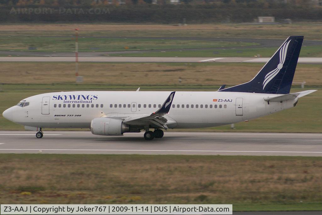Z3-AAJ, 1987 Boeing 737-33A C/N 23827, Skywings International Boeing 737-33A(WL)
