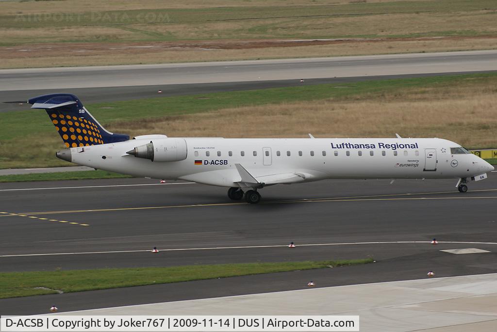 D-ACSB, 2001 Bombardier CRJ-701ER (CL-600-2C10) Regional Jet C/N 10028, Lufthansa Regional (Eurowings) Canadair Regional Jet CRJ701ER