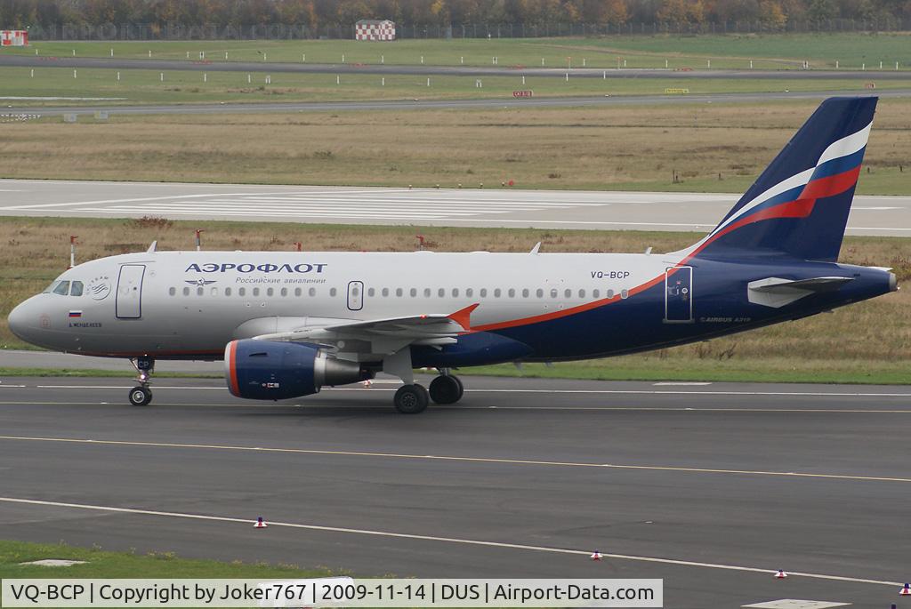 VQ-BCP, 2009 Airbus A319-112 C/N 3998, Aeroflot Airbus A319-112