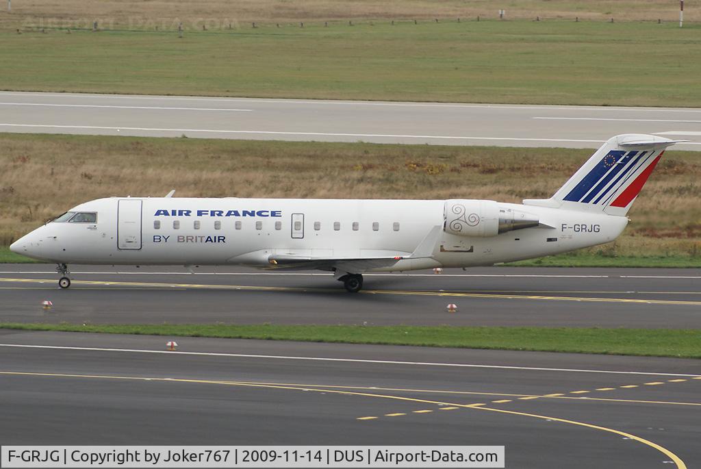F-GRJG, 1996 Canadair CRJ-100ER (CL-600-2B19) C/N 7143, Air France (Brit Air) Canadair Regional Jet CRJ100LR