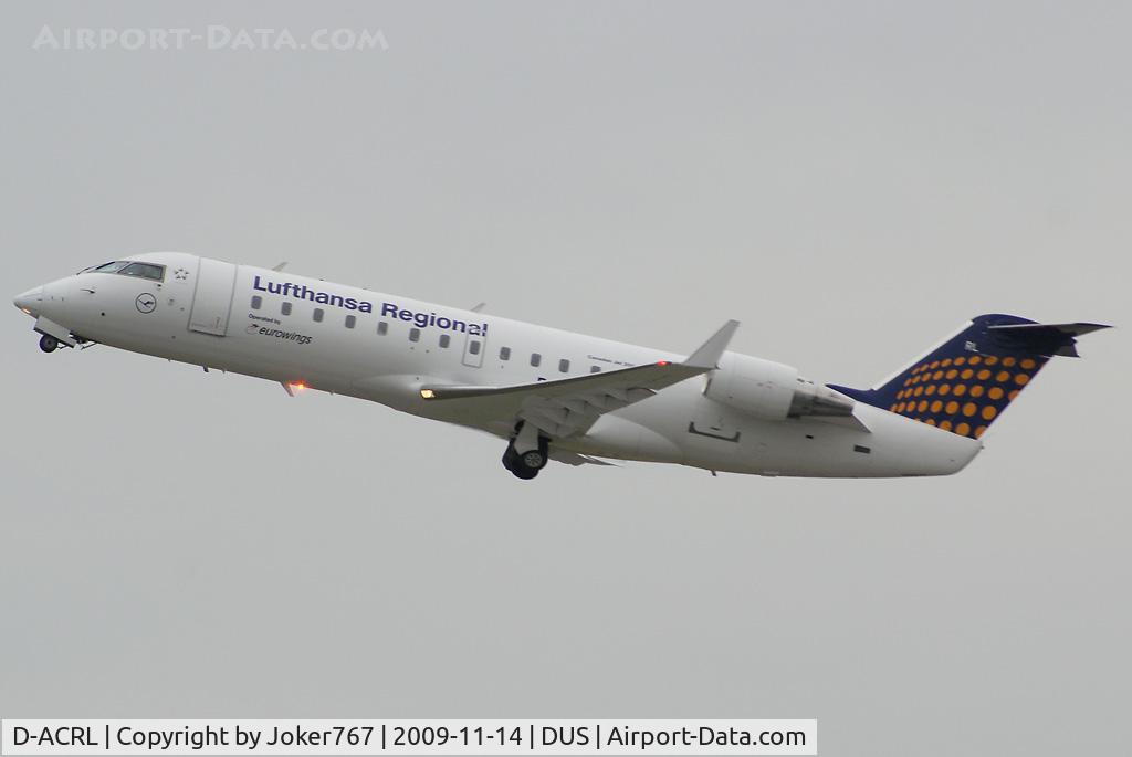 D-ACRL, 2004 Bombardier CRJ-200ER (CL-600-2B19) C/N 7902, Lufthansa Regional (Eurowings) Canadair Regional Jet CRJ200LR