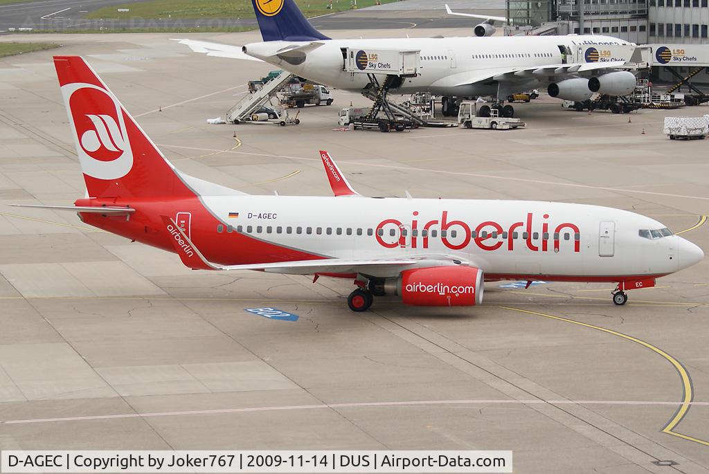 D-AGEC, 2009 Boeing 737-76J C/N 36118, Air Berlin Boeing 737-76J(WL)