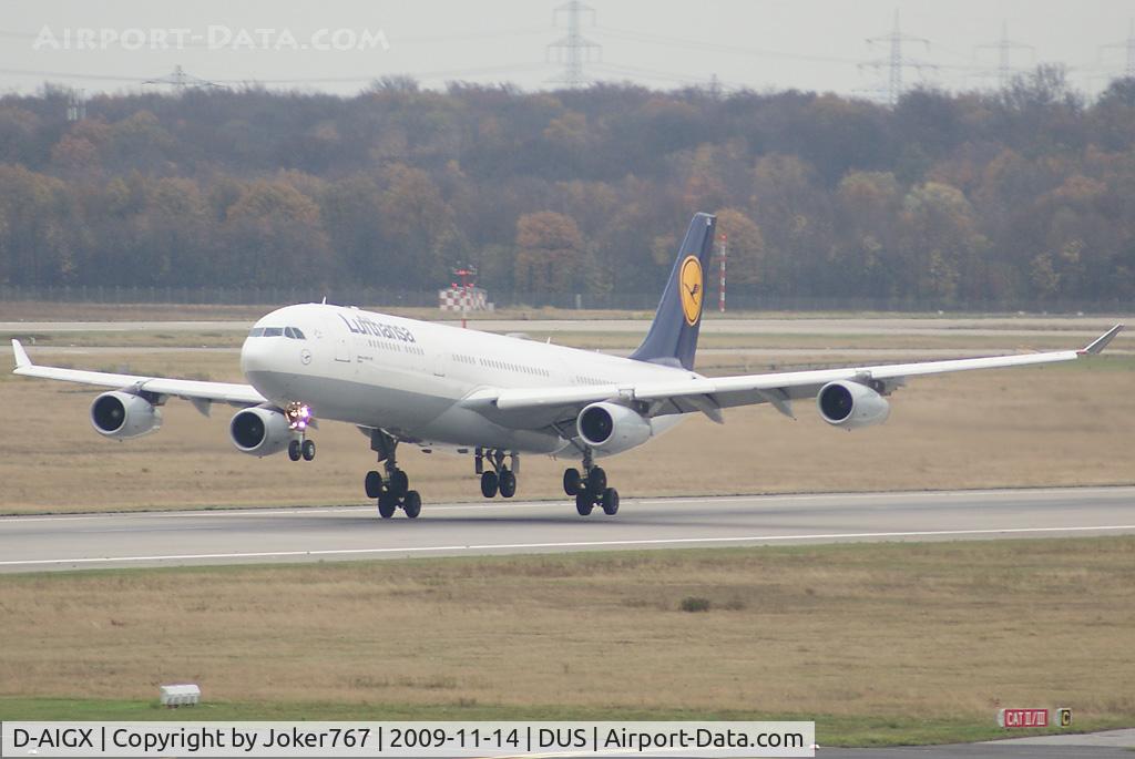 D-AIGX, 2000 Airbus A340-313X C/N 354, Lufthansa Airbus A340-313X