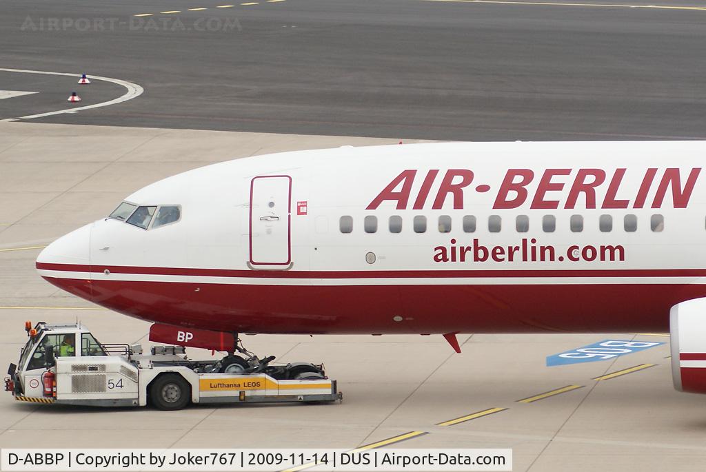 D-ABBP, 2005 Boeing 737-86J C/N 29641, Air Berlin Boeing 737-86J