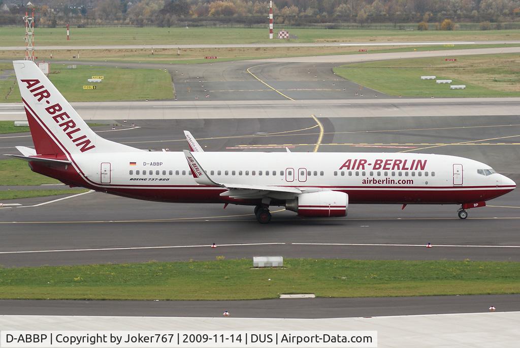 D-ABBP, 2005 Boeing 737-86J C/N 29641, Air Berlin Boeing 737-86J