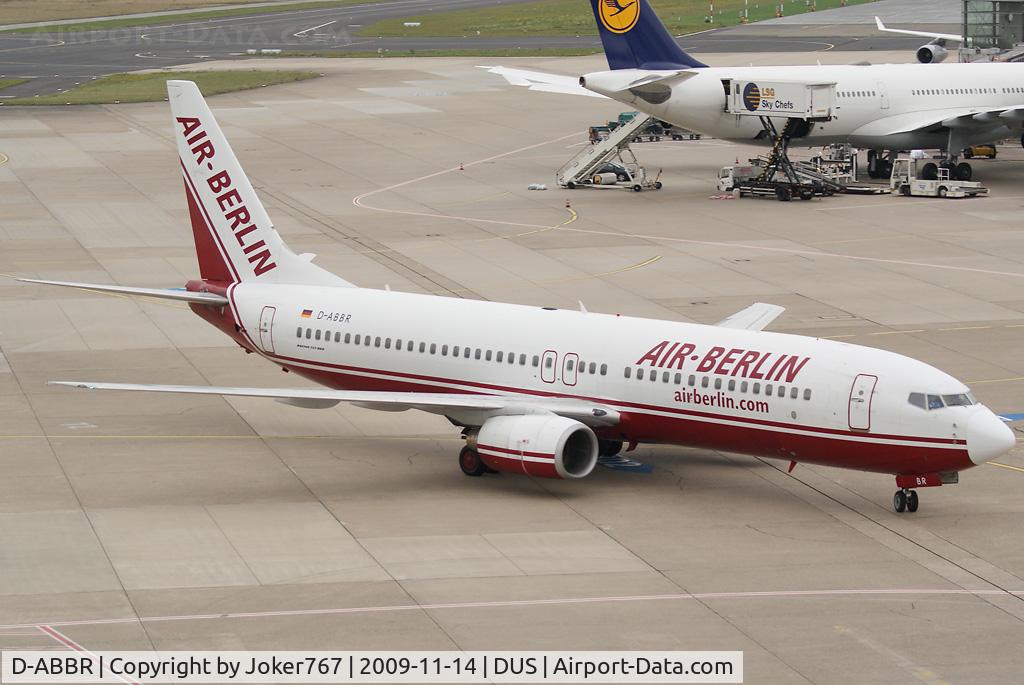 D-ABBR, 1999 Boeing 737-85F C/N 28825, Air Berlin Boeing 737-85F