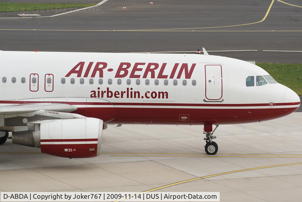 D-ABDA, 2005 Airbus A320-214 C/N 2539, Air Berlin Airbus A320-214