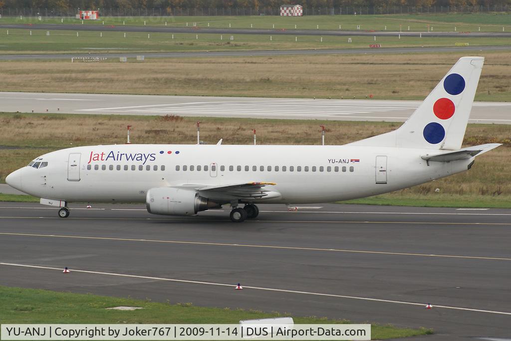 YU-ANJ, 1986 Boeing 737-3H9 C/N 23714/1305, Jat Airways Boeing 737-3H9