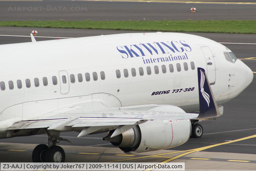 Z3-AAJ, 1987 Boeing 737-33A C/N 23827, Skywings International Boeing 737-33A