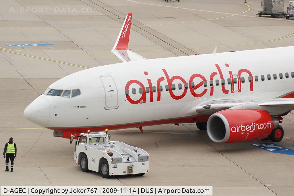 D-AGEC, 2009 Boeing 737-76J C/N 36118, Air Berlin Boeing 737-76J(WL)