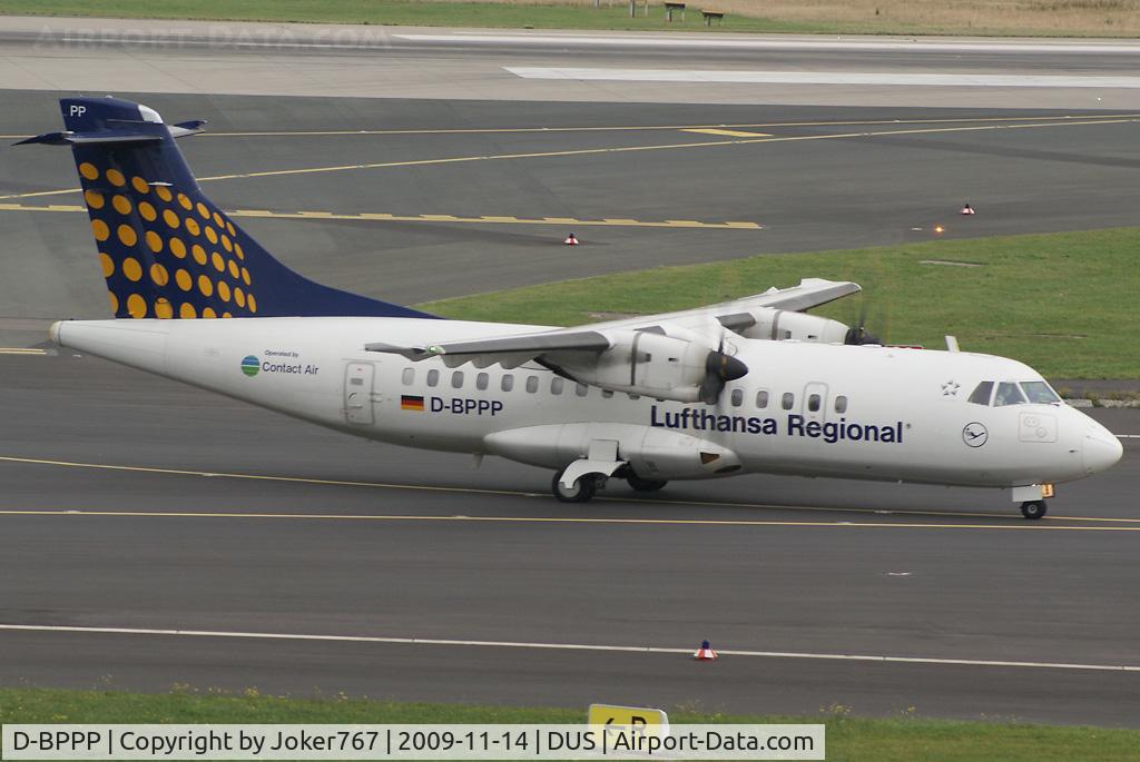 D-BPPP, 1999 ATR 42-500 C/N 581, Lufthansa Regional (Contact Air) Aerospatiale ATR-42
