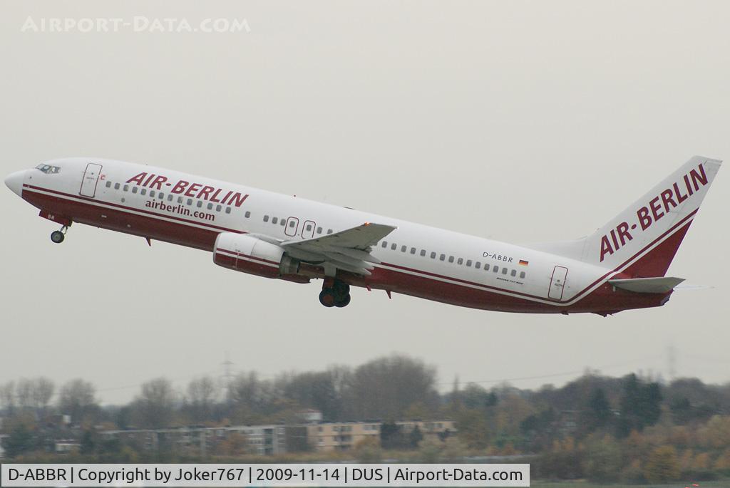 D-ABBR, 1999 Boeing 737-85F C/N 28825, Air Berlin Boeing 737-85F