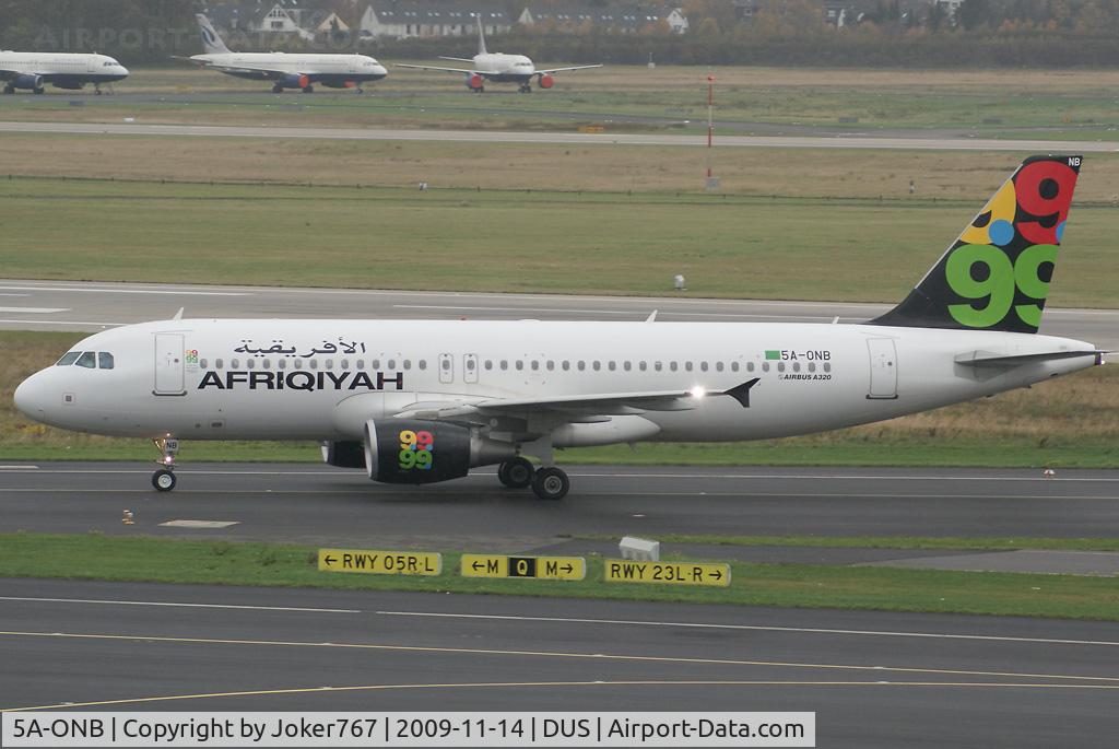5A-ONB, 2007 Airbus A320-214 C/N 3236, Afriqiyah Airbus A320-214