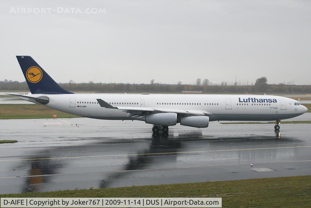 D-AIFE, 2001 Airbus A340-313X C/N 434, Lufthansa Airbus A340-313X