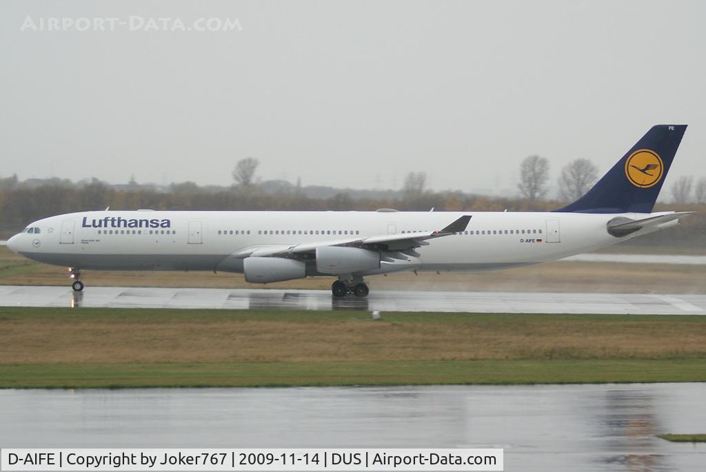 D-AIFE, 2001 Airbus A340-313X C/N 434, Lufthansa Airbus A340-313X
